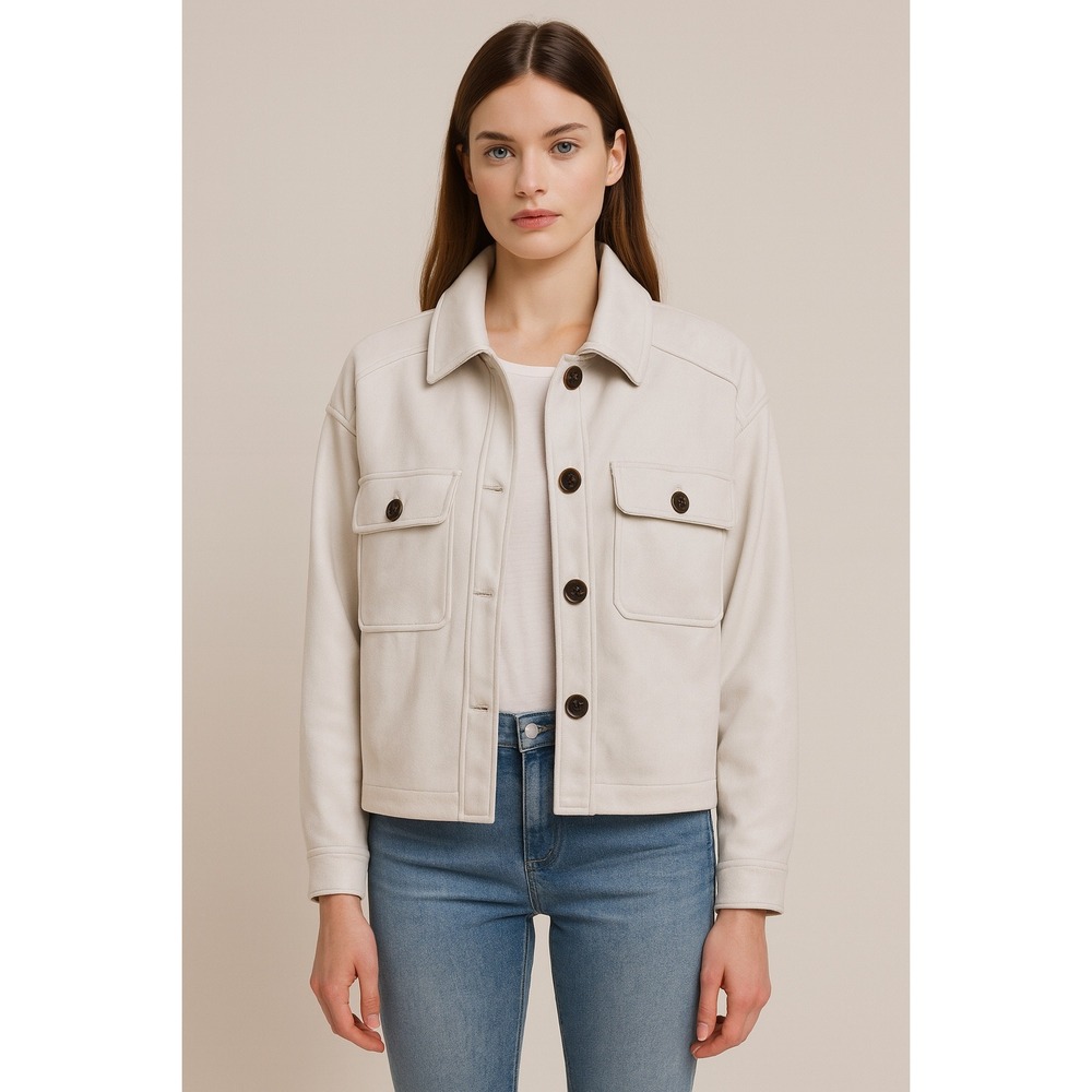 Philosophy Off-White Jean Jacket
